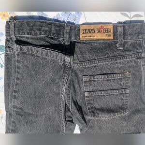 Vtg Raw Edge Denim Boys 14 Like New